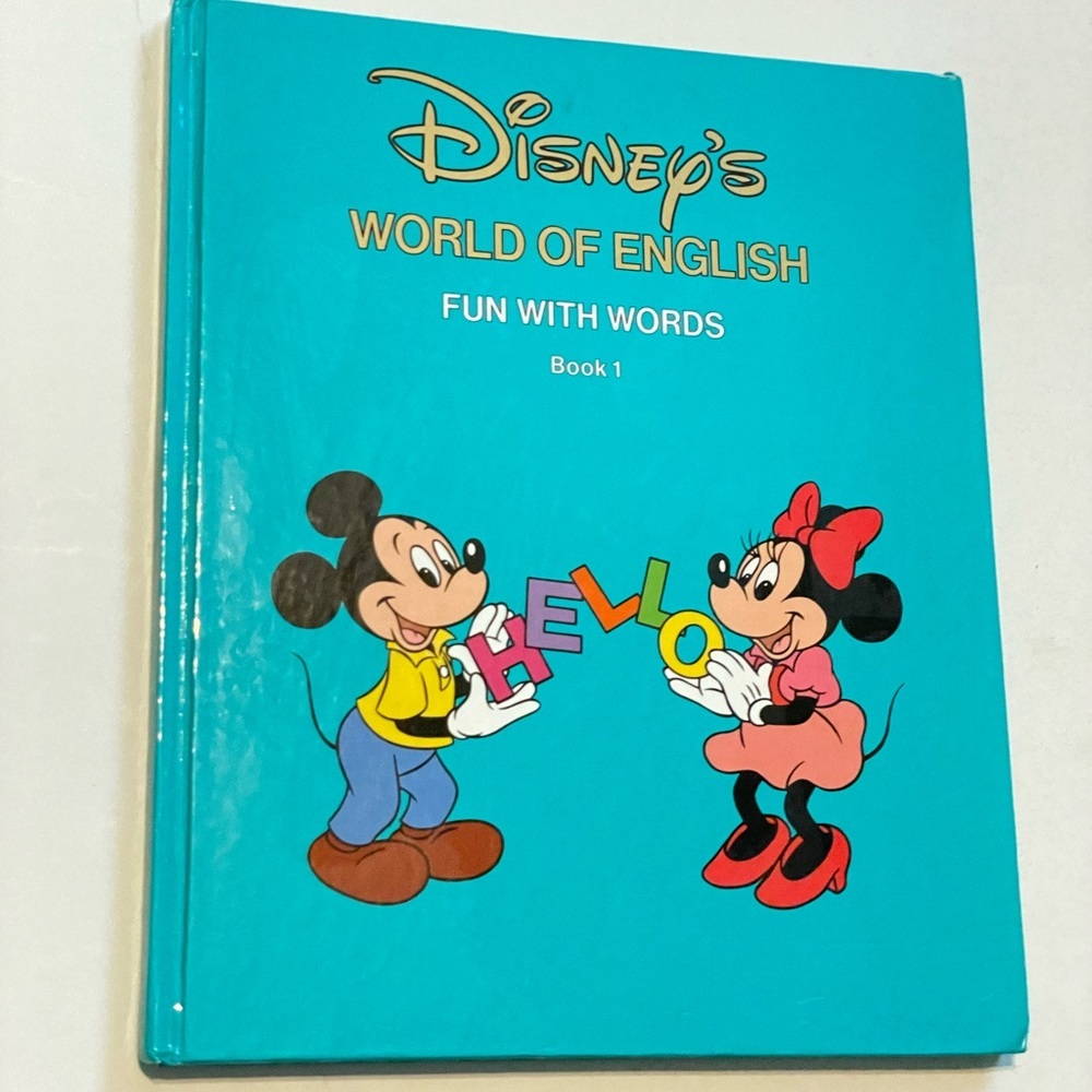 Vintage Disney Wonderful World of English, Fun With Words ~ Book 1